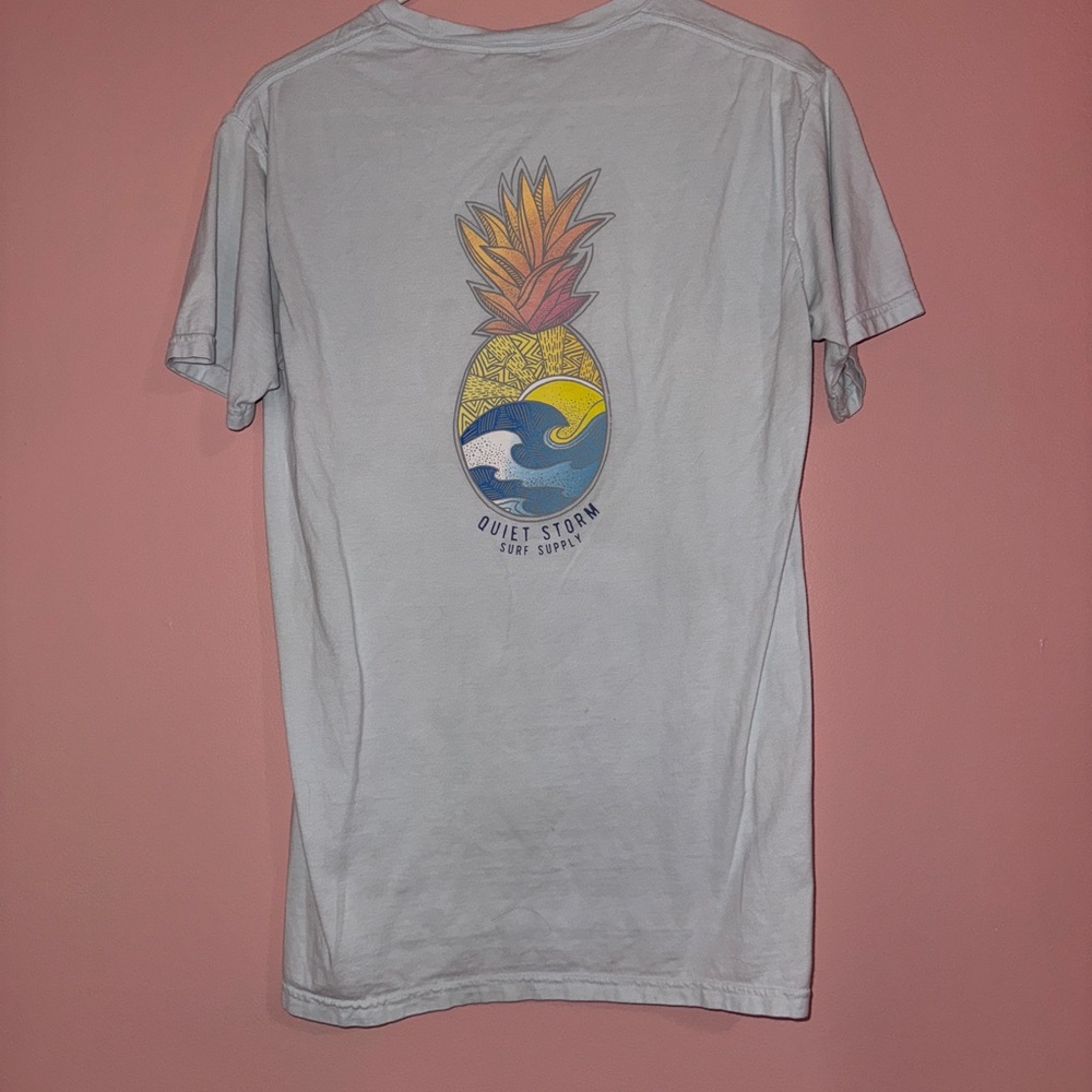 Quiet Storm Light blue Graphic Tee